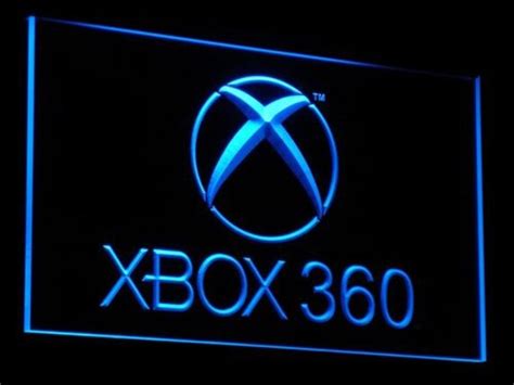 Xbox 360 Led Neon Sign Home Man Cave E003 By Ledengraver On Etsy