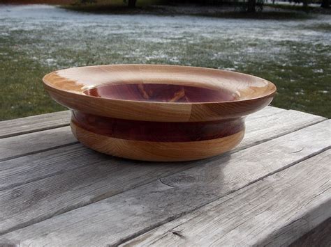 Wood Carving For Sale Hand Turned Wood Bowls Large Segmented Etsy