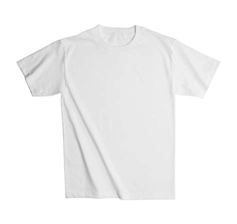 Plain White Tshirt Front And Back Stock Photos Pictures And Royalty Free