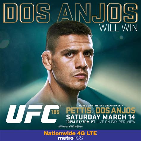 Ufc On Twitter Rt If Youre W Rda Rdosanjosmma This Saturday At Ufc185 For The Ufc Lw