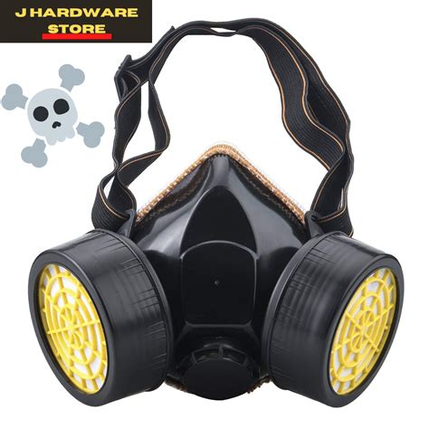 Dual Filter Gas Chemical Anti Dust Paint Industrial Respirator Mask