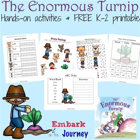 Free The Enormous Turnip Activities And Printables