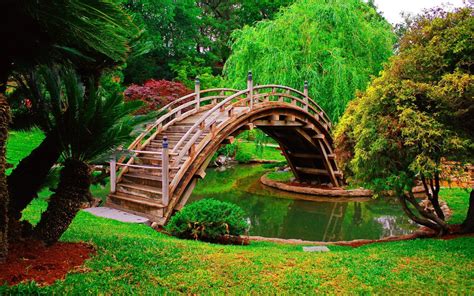 Bridge Play Garden Lawn And Garden Garden Pond Garden Pathway