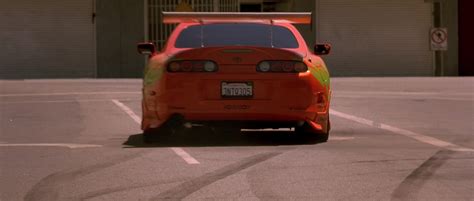 Image Toyota Supra Rear View The Fast And The Furious Wiki