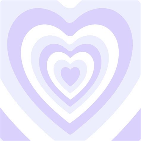 Y2k Powerpuff Girls Lilac Purple Hearts Aesthetic Background For