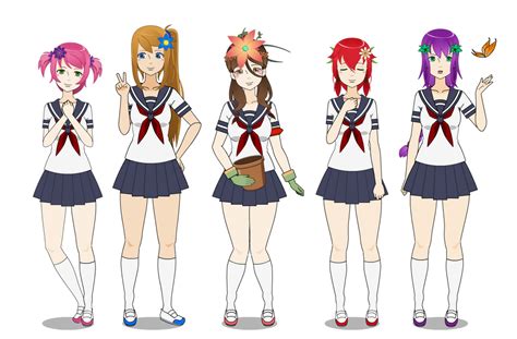 Yandere Sim Gardening Club By Hairblue On Deviantart