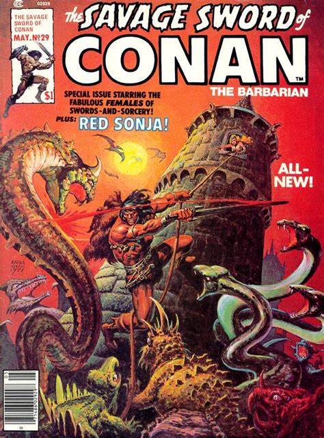 Savage Sword Of Conan The Barbarian 29 1978 Prices Savage Sword Of