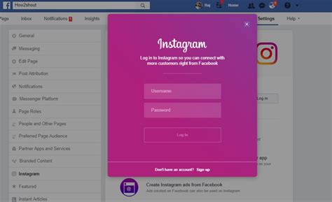 How To Link Facebook Page To Instagram Through Facebook On Computer