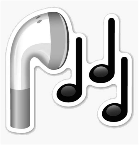 Emoji Emojis Iphoneemojis Headphones Music Tumblr Emojis Png