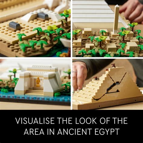21058 Lego Architecture The Great Pyramid Of Giza 1476 Pieces