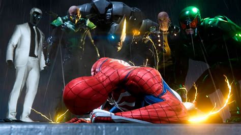 Spider Man Ps4 Sinister 6 Raft Prison Breakout Youtube