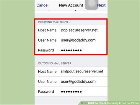 Your mac's mail app should automatically download from icloud when you register your computer when you log in to your apple device, it should either ask you to sign in to your icloud account. How to Check Godaddy Email on iPhone (with Pictures) - wikiHow