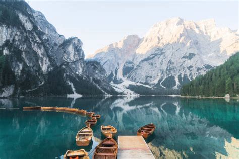Pragser Wildsee Stock Photos Pictures And Royalty Free Images Istock