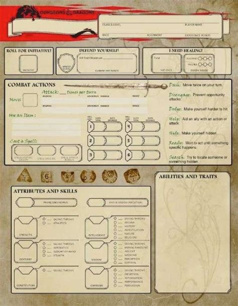 Form Fillable Mcc Rpg Character Sheet Printable Forms Free Online
