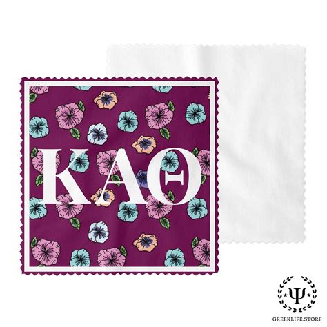 Kappa Alpha Theta Eyeglass Cleaner And Microfiber Cleaning Cloth