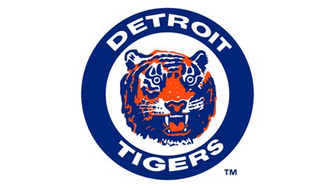 Detroit Tigers Circle Logo Svg Mlb Svg Eps Dxf Png Di