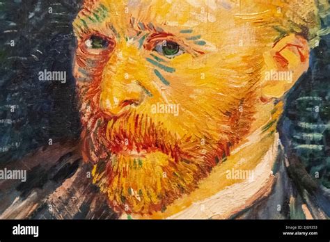 Vincent Van Gogh Self Portrait In Paris Dated Autumn 1887 Hi Res Stock