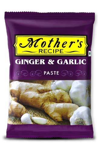 Garlic is mainly used as a condiment in food preparations and is also used as carminative and gastric stimulant in many medicinal preparations. Mothers Recipe Ginger Garlic Paste 200gm - Ration at My Door