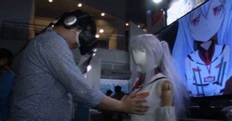Horny Gamers Grope Virtual Reality Girlfriend Wearing 3d