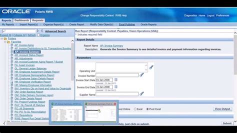 Oracle E Business Suite Ebs Reporting Using Reporting Workbench