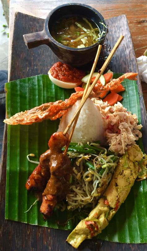 Nasi Campur Bali Mixed Rice Malay Food Food Presentation Food