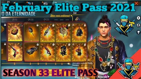 Season 33 Elite Pass Of Fire Fire February Elite Pass Free Fire MG