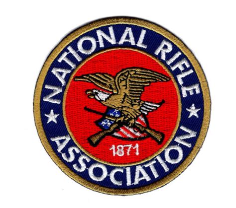 Nra National Rifle Association 2nd Amendment Sew On Iron On Patch Ebay