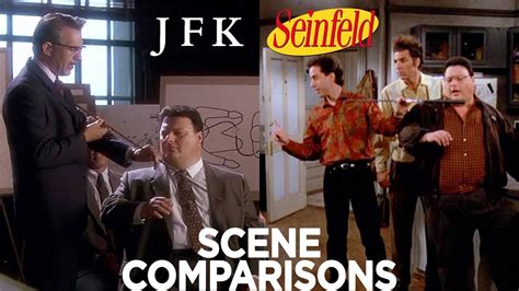 Jfk 1991 And Seinfeld 1989 1998 Side By Side Comparison Youtube