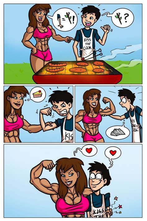 Fitness Funnies 4 Workout Humor Comic Page Strong Female Characters
