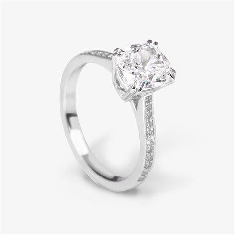 Hugo And Sarahs Bespoke Diamond Engagement Ring Veale Fine Jewellery
