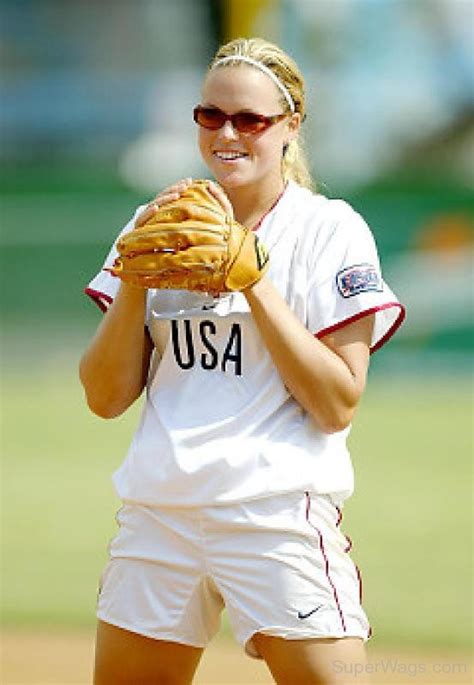 Softball Player Jennie Finch Sw129 Super Wags Hottest Wives And