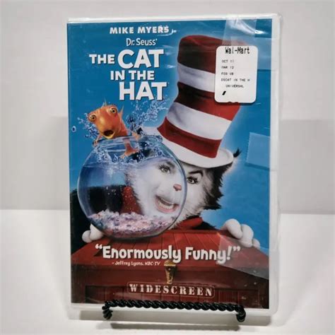 DR SEUSS THE Cat In The Hat DVD Mike Myers NEW PicClick