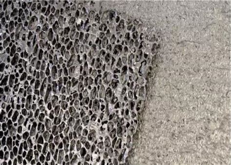 Decorative Open Cell Aluminium Foam Panels High Electromagnetic Shielding