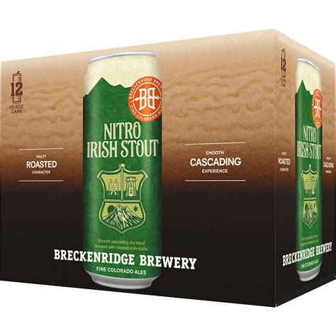 Breckenridge Nitro Irish Stout 12 Pk Cans Misc Chambers Wine And Liquor