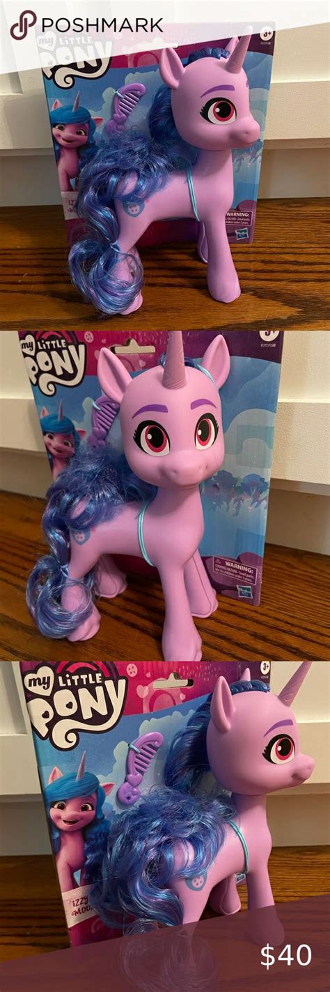 My Little Pony A New Generation Izzy Moonbow Toy Pony Set New