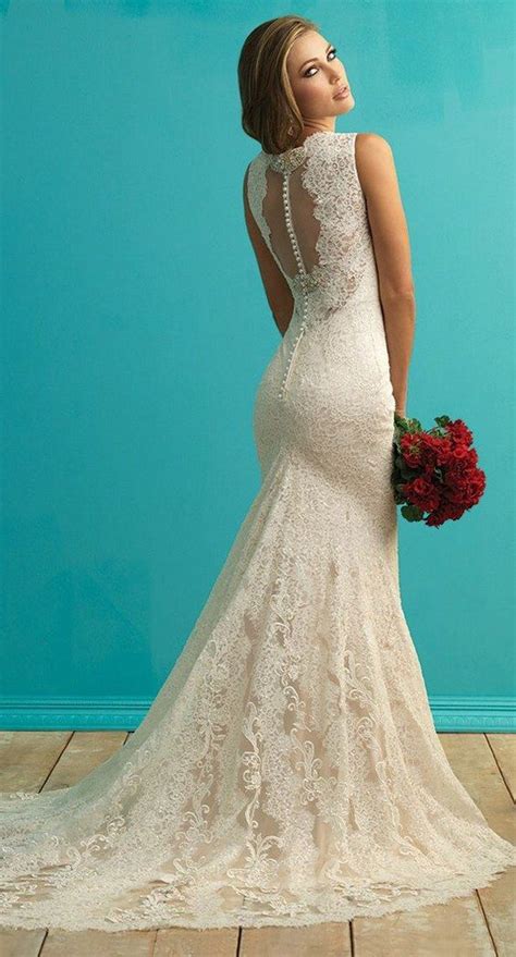 Allure Bridals Fall 2015 Lace Wedding Dress 2015 Wedding Dresses Wedding Attire Bridal Dresses