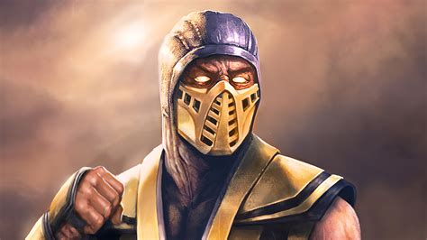 Scorpion Sub Zero Mortal Kombat Art Wallpaperhd Games Wallpapers4k