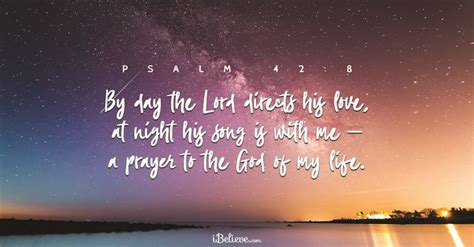 Psalm By Day The Lord Directs His Love At Night His