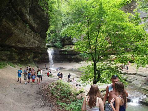 Explore Glacial Carved Canyons While Camping At Starved Rock State Park Il