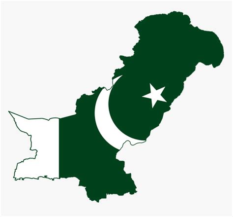 Flag Map Of Pakistan Pakistan Map With Kashmir Hd Png Download Kindpng