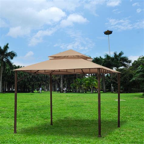 Replacement canopy for the lowes garden treasures classic 10x10 gazebo. 8x8' 10x10' 12x12' Gazebo Top Canopy Replacement UV30 ...
