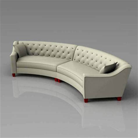 Luxurious sofa featuring exquisite tufted detail for a sophisticated interior. Riemann Tufted Sofa 3D Model - FormFonts 3D Models & Textures