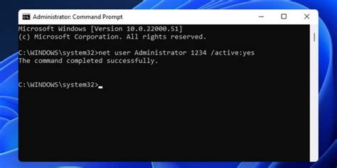 How To Enable Administrator Account In Windows Using Command Prompt