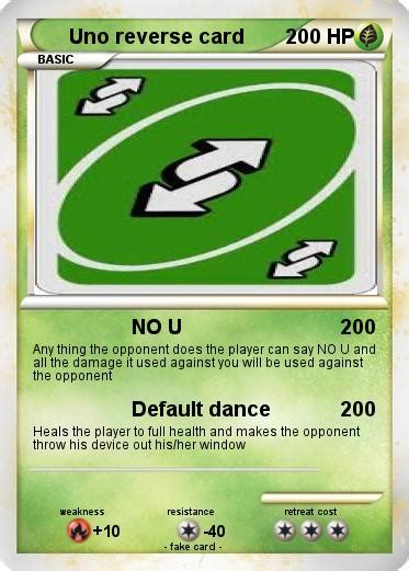 An element of a culture or system of behavior … Pokémon Uno reverse card 8 8 - NO U - My Pokemon Card