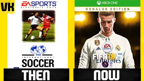 All Fifa Covers From Fifa 94 To Fifa 18 😱 History Of Fifa Game Covers
