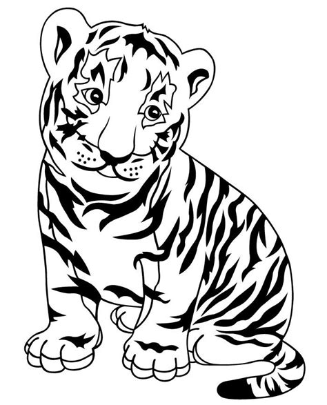 60 Tiger Shape Templates Crafts And Colouring Pages Free And Premium