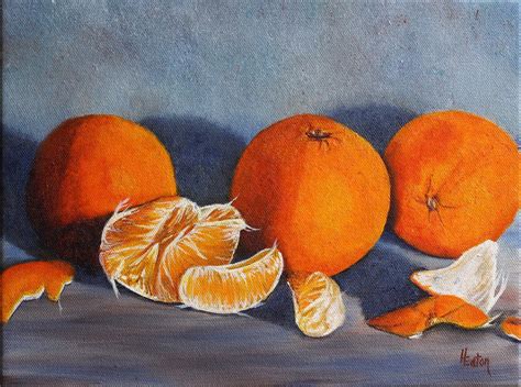 Word Weaver Art Oranges Still Life 2