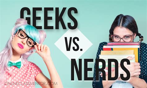 Essential Difference Between Geeks And Nerds