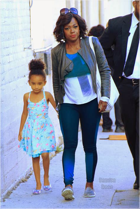 News of her famous mom. Viola Davis and daughter | Sandra Rose