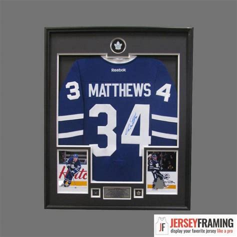Hockey Jersey Frames Display Cases And Shadowboxes Jersey Framing